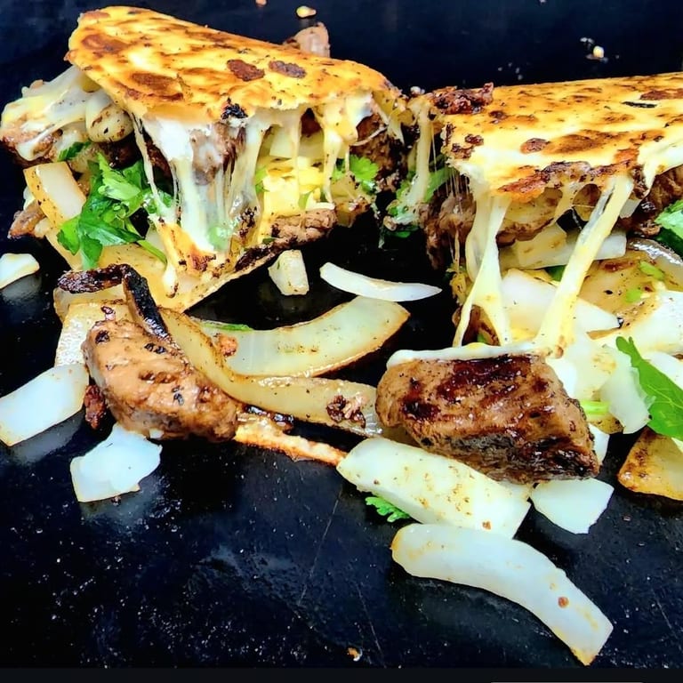 Lunch at our Mexican fast-food bar